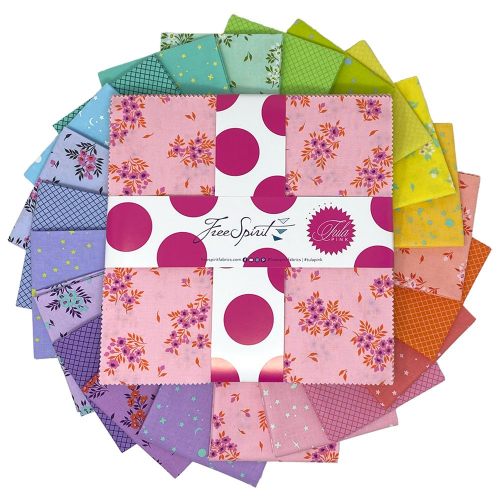 Tula Pink - Charm Pack 10 Inch - Full Moon Forest 2